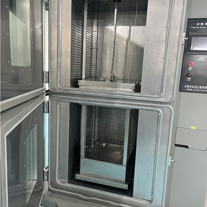 Zweikammer-Industrie-Heiß-Kalt-Schock für Kammer-40 ~ 150 Temperatur bereich 0,1 Genauigkeit für Verbund material - Product Image 5