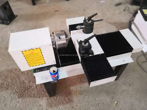 New <strong>Condition</strong> Wood Turning Lathe CNC Conroled Mini Woodworking Lathe