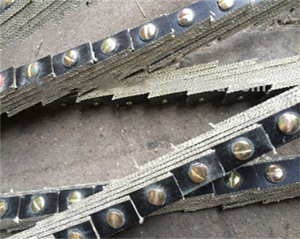 Rubber Link V Belt Screw <strong>Type</strong> <strong>B</strong> with <strong>Red</strong> or Black Color