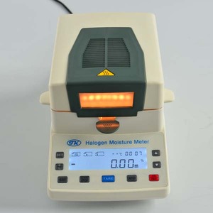 Gıda ve et için test ekipmanları için XY105W halojen nem ölçer hazır gıda malzemeler nem analiz cihazı büyük satış - Product Image 1