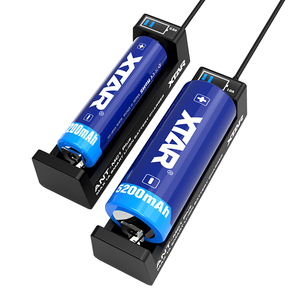 XTAR ANT MC1 Plus <strong>One</strong>-slot Real 1A Max Constant Current Single LCD Li Ion 21700 Battery <strong>Charger</strong> - Product Image 1