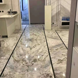 New Cut Crystal <strong>Marble</strong> Slab Grey <strong>Marble</strong> Grey Color <strong>Marble</strong> Horizon Grey - Product Image 5