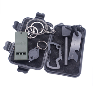 Outdoor Self-help <strong>Disaster</strong> Camping Wilderness SOS Survival Kit Box - Product Image 6