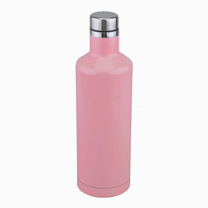 500ml kırmızı şarap şişesi metal termos paslanmaz çelik yalıtımlı funky termos matara - Product Image 5
