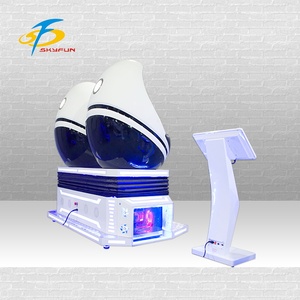 2 座沉浸式虚拟现实 <span class=keywords><strong>5D</strong></span> 7D 9D 12D VR 影院模拟器 360 VR 座椅卡车移动影院销售