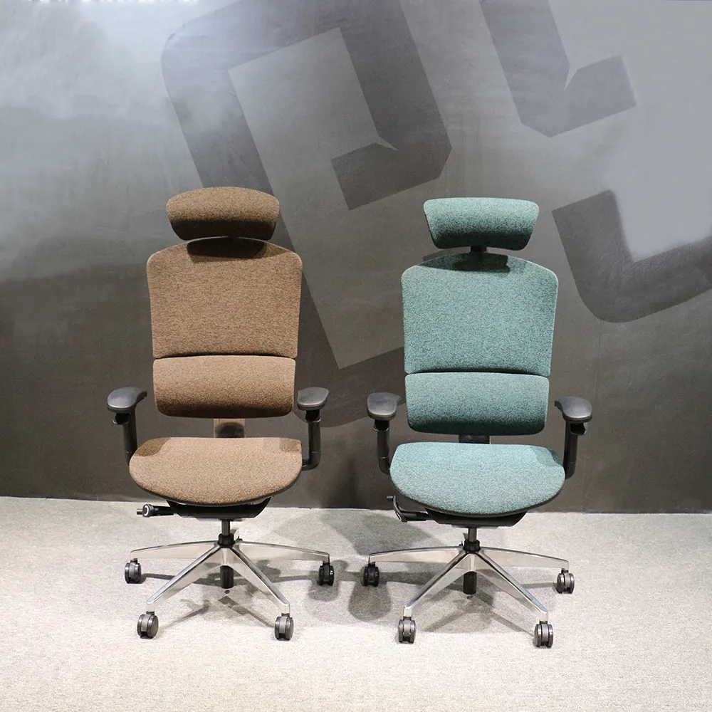 Cadeira de escritório ergonômica, cadeira giratória ajustável de malha ergonômica do escritório móveis
