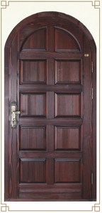 Fashion Design Real <strong>Wood</strong> <strong>Door</strong>/timber <strong>Door</strong> - Product Image 4