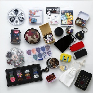 Custom Guitar Pick Geschenk paket Unterschied liches Design für Ali express und andere Geschäfte Saiten instrumente Teile & Zubehör