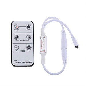 Mini <strong>Remote</strong> Control Dimmer for Single Color LED Strip Ribbon Tape DC 12V 6A, 72W, IR 6 Key <strong>Remote</strong> <strong>Controller</strong>, Wireless <strong>Remote</strong>