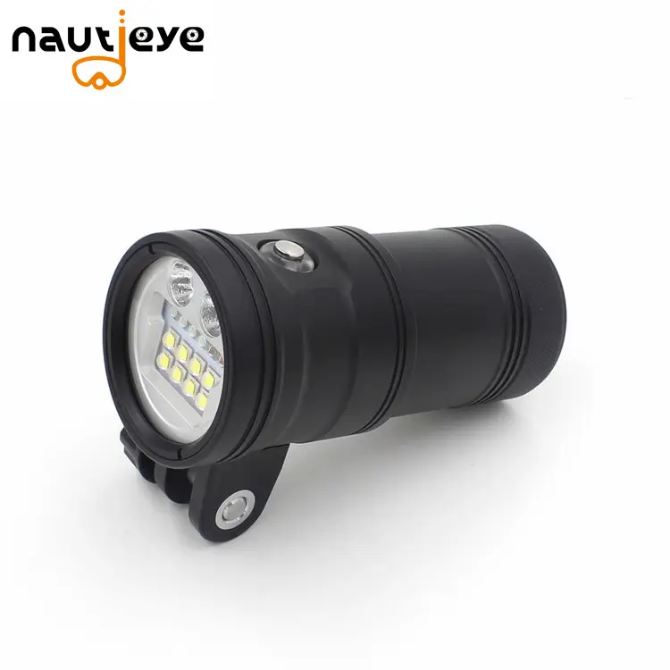 Nautieye NE5000M 5000LM צלילה led וידאו אור/מצלמה עם ספוט/אדום/UV led עבור מתחת למים צילום