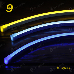 12 V silm מיני 4mm <span class=keywords><strong>led</strong></span> ניאון flex חבל אור עבור מדרגות נברשת אור
