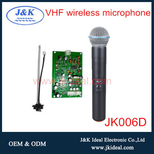 受信機モジュール付きJK006VHFワイヤレスハンドヘルドマイク - Product Image 5