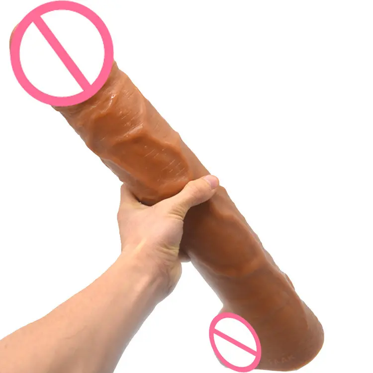 Faak dildo enorme realista 45cm, brinquedos sexuais para mulheres, dildo de tamanho grande e grosso
