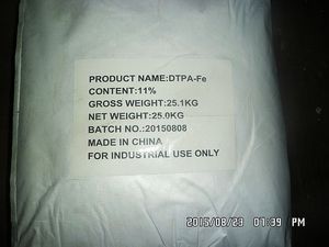 Chelated Fertilizer DTPA Fe 11 Cas No 12389-75-2