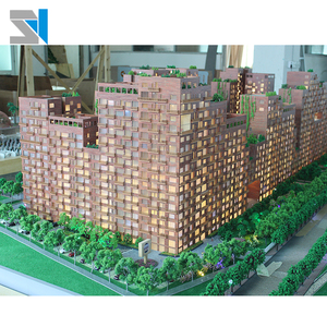 De imagen 3d de diseño arquitectura escala modelo para museo modelo de edificio - Product Image 1