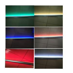 KVG/EVG ססגוניות DC12V 24V צינור T8 אור RGB RGBW אור T8 צבע שינוי led צינור עם כחול לבן אדום ורוד עבור מקורה
