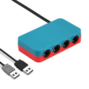 disegno con il Turbo e tasto home Per <span class=keywords><strong>Gamecube</strong></span> Wii U <span class=keywords><strong>Controller</strong></span> Adattatore Per GCB/Wii U /PC di trasporto libero/<span class=keywords><strong>Switch</strong></span>