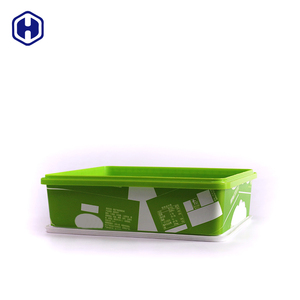 ドライフルーツ甘いスナック中国月餅プラスチック<span class=keywords><strong>PP</strong></span>金型ラベリング食品グレードIML正方形包装箱