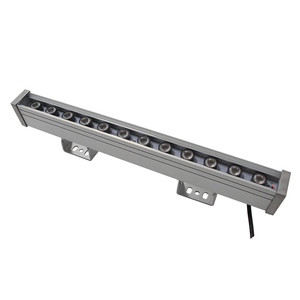 Dış mekan LED doğrusal duvar yıkayıcı ışık su geçirmez IP65 köprü alışveriş merkezi bina cephe aydınlatma DMX 512 alüminyum peyzaj 500mm - Product Image 2