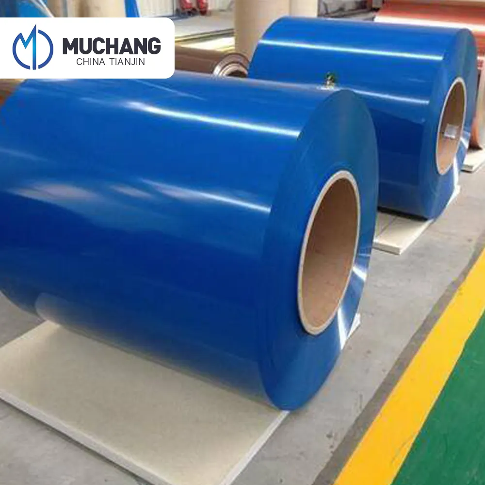 High Quality Prime Hot Dipped Prepainted PPGL Steel Coil PPGI Color Coated Galvanized Steel Sheet In Coil