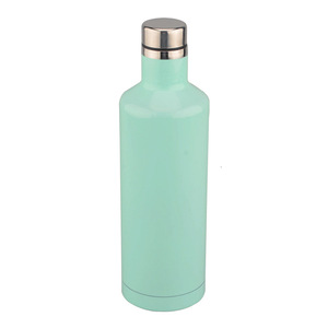 500ml kırmızı şarap şişesi metal termos paslanmaz çelik yalıtımlı funky termos matara - Product Image 3
