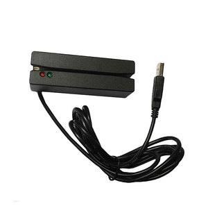 סיטונאי 3 מסלולי <span class=keywords><strong>MSR</strong></span> USB קורא כרטיס מגנטי וסופר