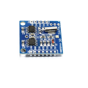 DS1307 Winziges RTC I2C-Modul 24 C32 Speicher DS1307 Uhr mit Akku ohne Akku - Product Image 4