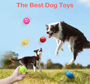 Son doğal yumuşak kauçuk lateks chewy dayanıklı <span class=keywords><strong>zanies</strong></span> gülen top gıcırtılı evcil köpek oyuncak - Product Image 3