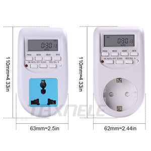 Digital Programmable <strong>Timer</strong> <strong>Switch</strong> 220V 230V 50HZ 60HZ 7 Days Weekly Programmable LCD Display Power <strong>Timer</strong> Time <strong>Switch</strong> Relay 10A