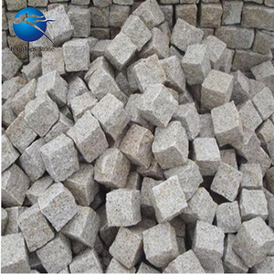 Yellow Granite Cobble Stone for Driveway Paving
