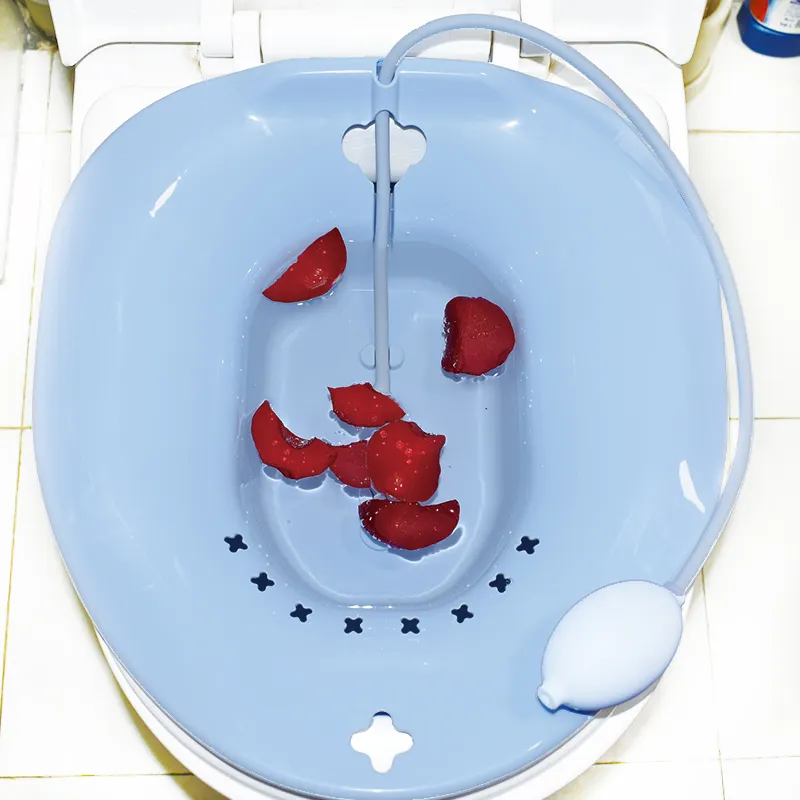 الصحة المهبلية استخدام الهيب حمام مع irrigatior المقعدة مقعد استحمام