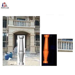 工厂预制塑料阳台 baluster 模具和混凝土罗马花瓶柱柱模具