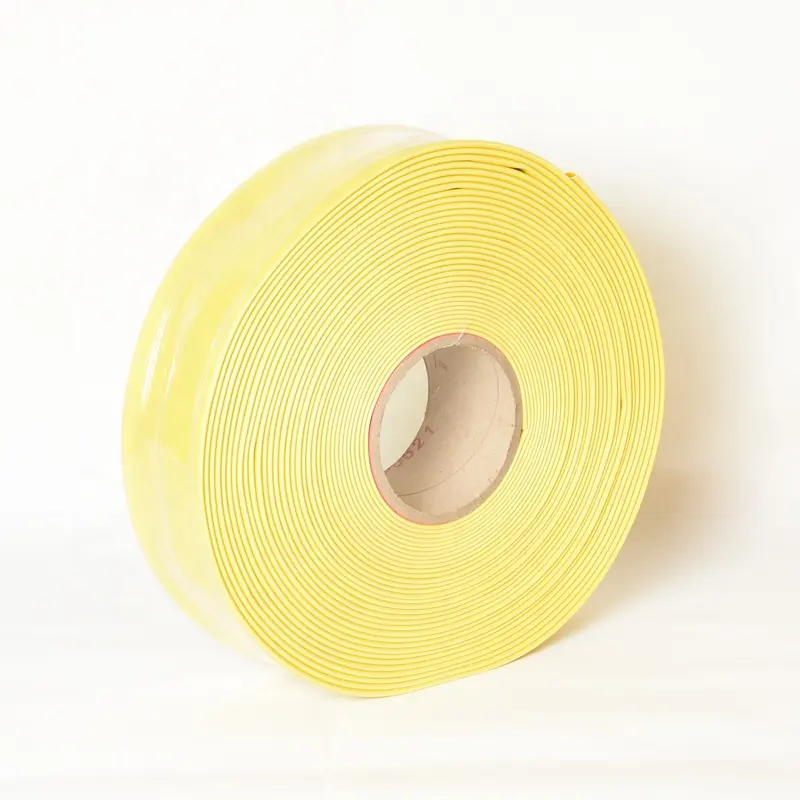 Tube thermorétractable de fil de câble d'isolation de couleur jaune 2:1 manchon de tube thermorétractable de couleur pe