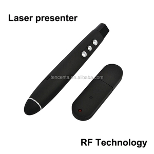 2.4 Wireless GHz USB telecomando per Mac/Windows PowerPoint puntatore Laser rosso per computer portatile per remoto - Product Image 4
