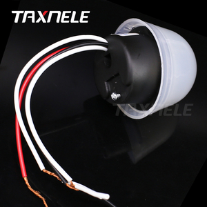 Como 20 impermeable sensor de luz automático de retardo interruptor inteligente de la luz de calle controlador de interruptor ajustable foto de sensor