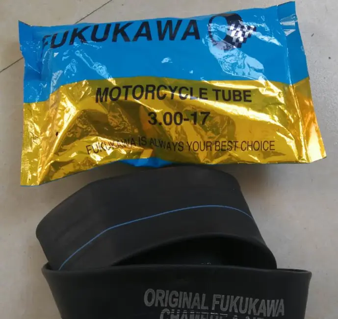 Fokukawa — chambre à air de moto de haute qualité, produit d'origine, célèbre marque, 3.25-17 3.50-17
