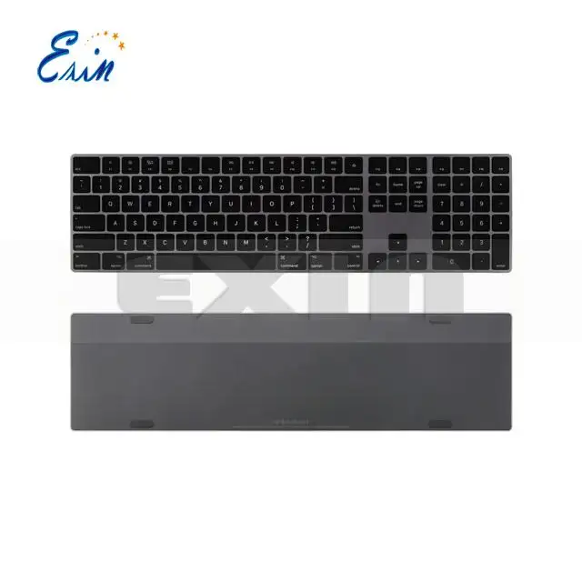 Commercio all'ingrosso per Apple Wireless keyboard A1843 Tastiera Senza Fili di Alluminio w/Tastierino numerico Spazio Grigio MRMH2 DEGLI STATI UNITI/REGNO UNITO/FR/DE/DK/SP