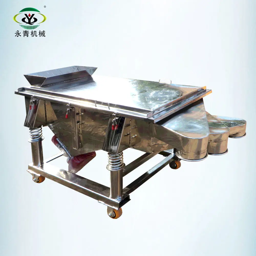 Source factory linear vibrating screen sieve for coffee bean