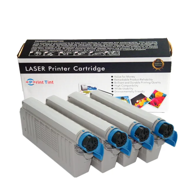 Cartucho de toner colorido Yelbes C833 C823 C843 C810 C830 C831 C841 C931 C941 C911 c942 C710 C711 cartucho de toner para OKI