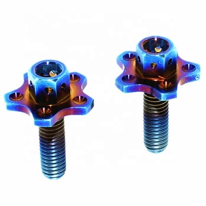 Titanium Bolts for Motorcycle Decorative Bolts M6x20mm Modified Shell <strong>Screw</strong> Socket Ti Bolt Titanium <strong>Screws</strong>