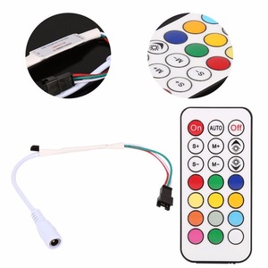 Беспроводной Радиочастотный пиксельный RGB светодиодный контроллер SP103E, цифровой адресный контроллер светодиодной ленты для WS2812 WS2811 SK6812 RGBW APA102 - Product Image 5
