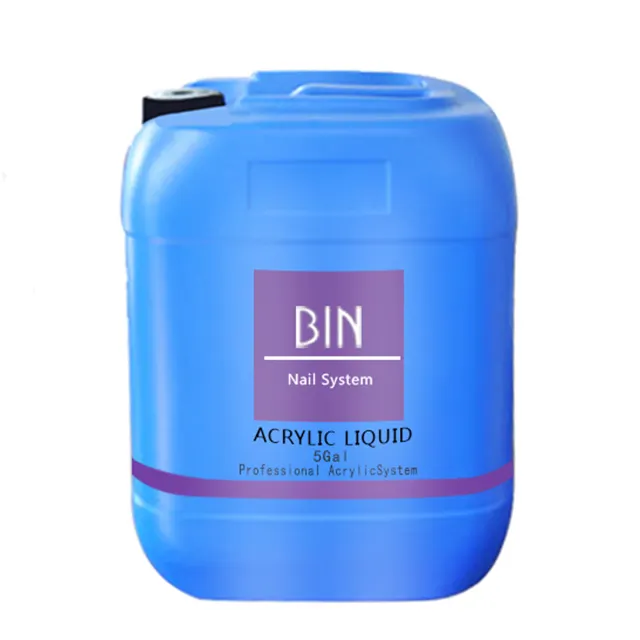 BIN Flüssig glas Nagel harz 5gal Acryl UV Gel für Nagel verlängerung Acryl pulver Bunt 120 Farben zur Auswahl 3 Tage 7-9 Tage