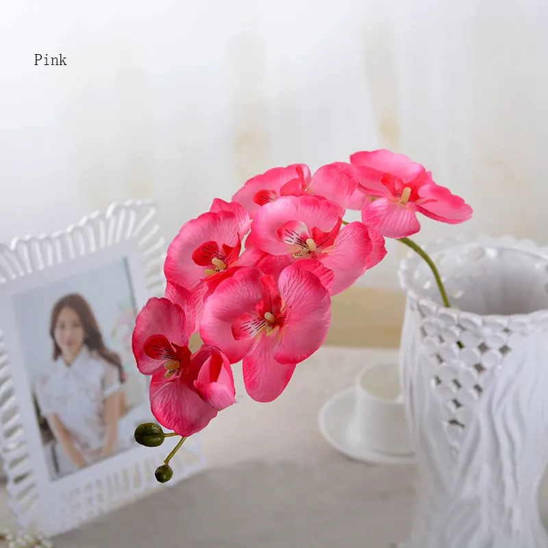 2024 Phalaenopsis orkide ieler guirlandes de mariage indien fleurs