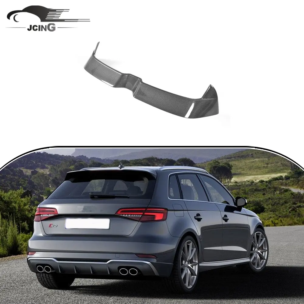 Facelift upgrade For rear trunk wing spoiler Audi S3 RS3 Typ 8V A3