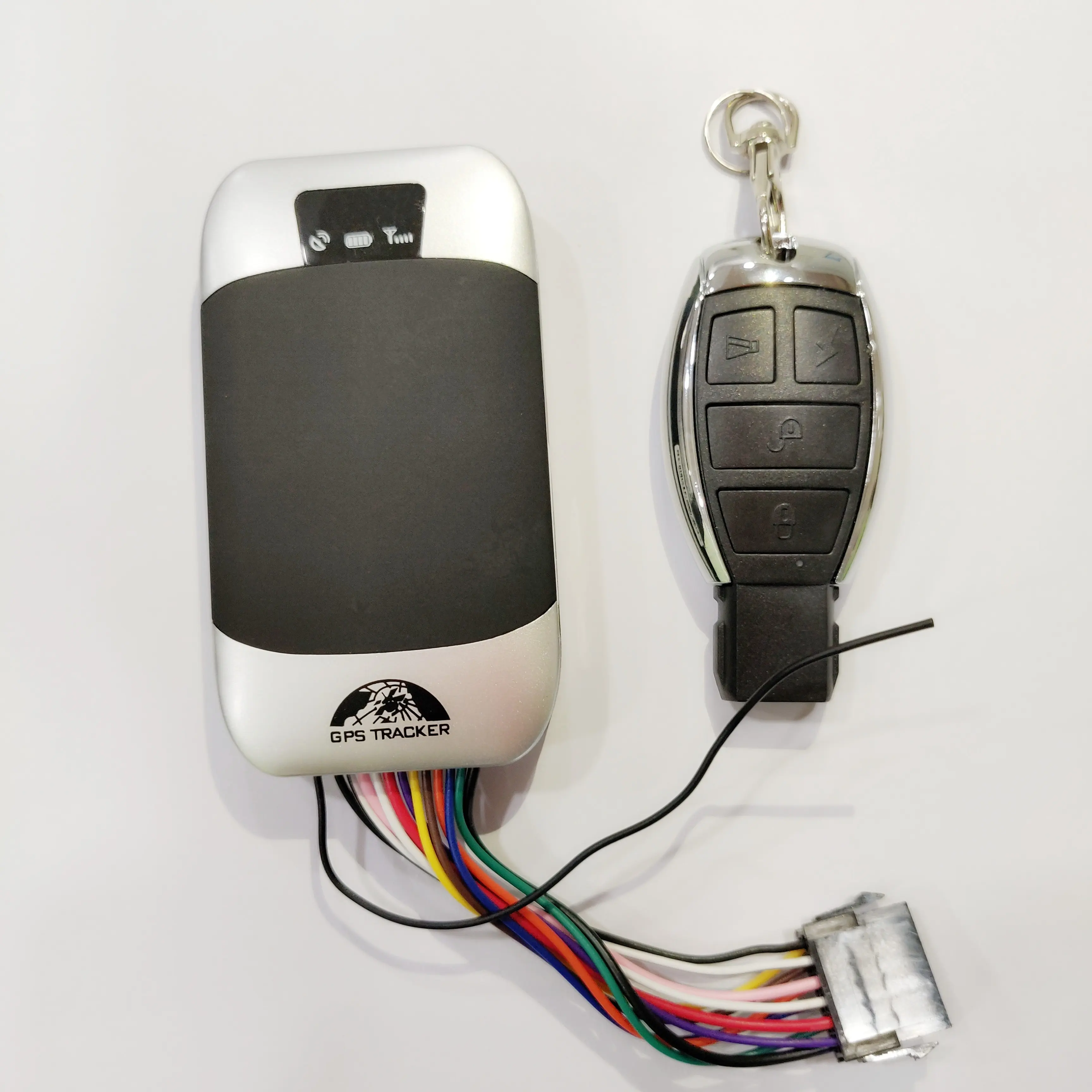 Sensor de combustible tk303g gps tracker gps coban 303g con nuevo control remoto y la sirena de alarma