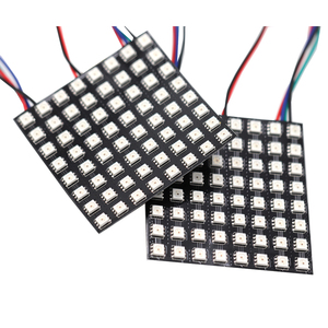 デジタルapa1028x8ミニフレキシブルRGB <span class=keywords><strong>LED</strong></span>ドットマトリックス64ピクセルp10