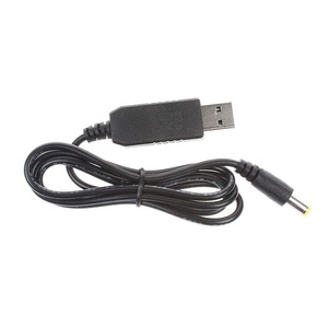 5V USB to <strong>DC</strong> 12V WiFi Router Power Bank Boost Cable UPS 1Meter 3.28FT with Adaptor 5.5mmx2.1mm <strong>DC</strong> <strong>DC</strong> Step up Converter Cable - Product Image 4