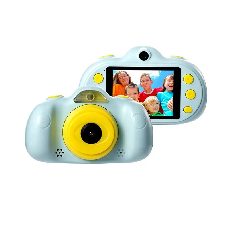 นวัตกรรม1080จุด2.4นิ้วเด็กแบบชาร์จกล้องดิจิตอลที่มีกรอบรูปและเกมกล้องที่ดีสำหรับเด็ก