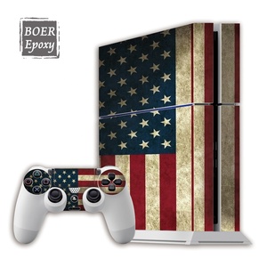 High Quality Fashion PVC Skin Sticker Cover Full Body for <strong>PS3</strong> Fat PS4 <strong>Controller</strong> &amp; Console - Product Image 2