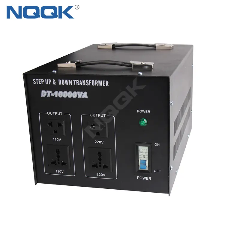 DT-10000VA 10000W 110V a 220V conversor de Voltagem transformador de 110v para 220v